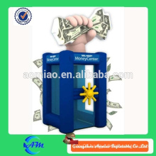 Top selling inflatable cash money machine for commercial interactive for sale